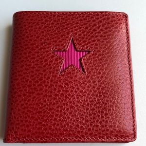 Red Shanghai Tang leather wallet